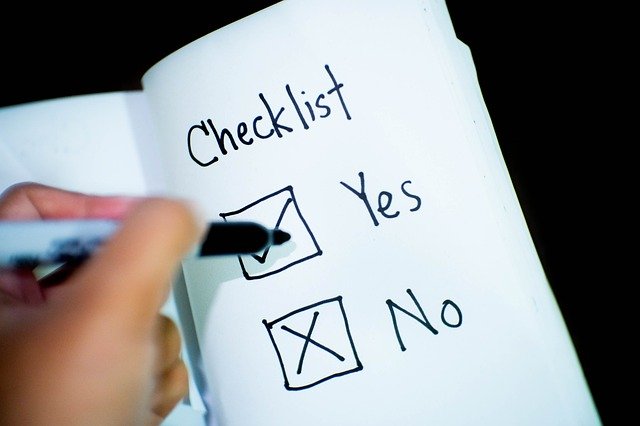 Free download checklist check yes or no decision free picture to be edited with GIMP free online image editor