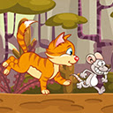 Cheesy Mouse Run Game  screen for extension Chrome web store in OffiDocs Chromium