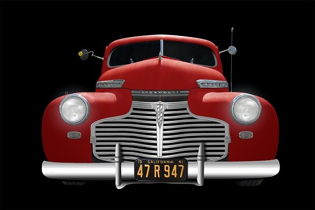 Free download Chevrolet 1941 Red Car -  free illustration to be edited with GIMP free online image editor