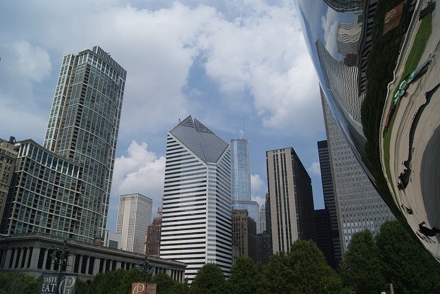 Free download Chicago Bean City -  free photo or picture to be edited with GIMP online image editor