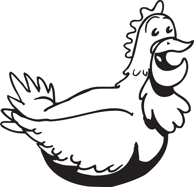 Free download Chicken Hen Happy - Free vector graphic on Pixabay free illustration to be edited with GIMP free online image editor