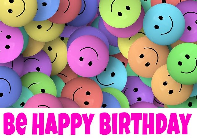 Free download ChildrenS Birthday Smilie -  free illustration to be edited with GIMP free online image editor