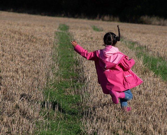 Free download Child Running Kid In Park -  free photo or picture to be edited with GIMP online image editor