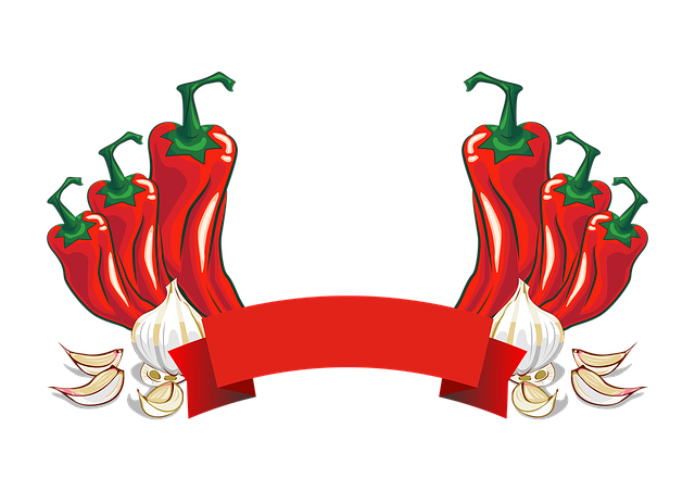 Free download Chilli Label -  free illustration to be edited with GIMP free online image editor