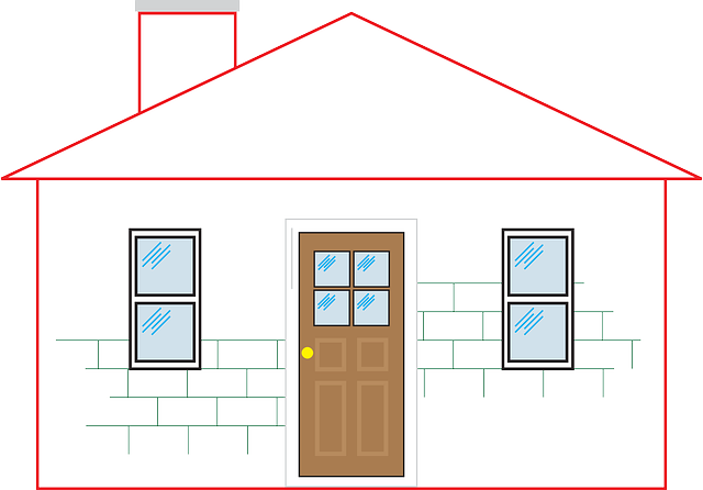 Free download Chimney Door House - Free vector graphic on Pixabay free illustration to be edited with GIMP free online image editor