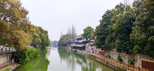 Free download China River The Ancient Town Clear -  free photo or picture to be edited with GIMP online image editor