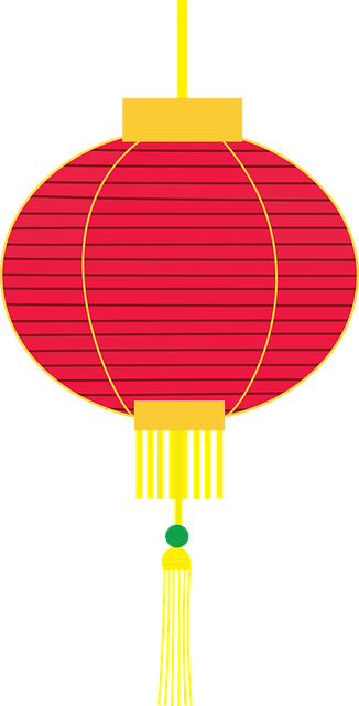 Free download Chinese Lantern Red -  free illustration to be edited with GIMP free online image editor