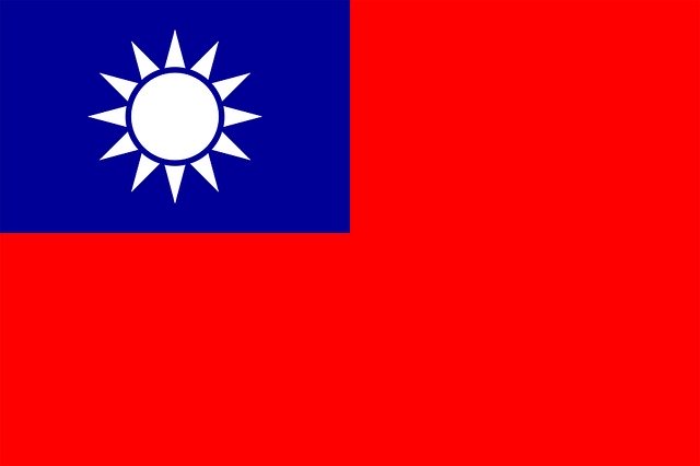 Free download Chinese Taipei Olympic Flag Coat -  free illustration to be edited with GIMP free online image editor