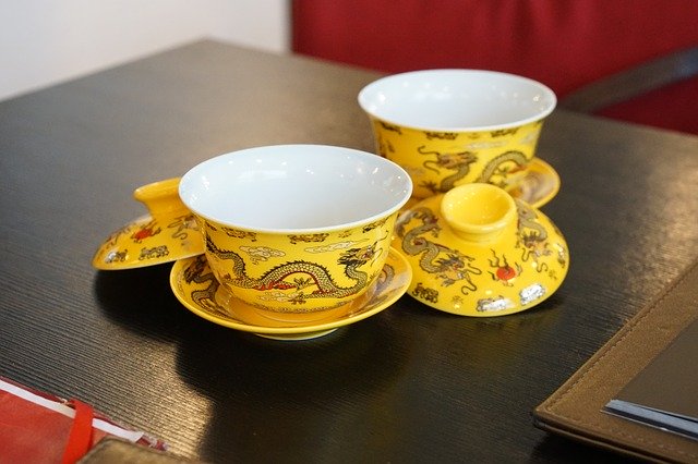 Free download Chinese Tea Cups Cup -  free photo or picture to be edited with GIMP online image editor