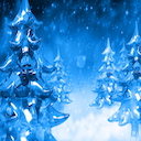 Christmas Blue Velvet  screen for extension Chrome web store in OffiDocs Chromium