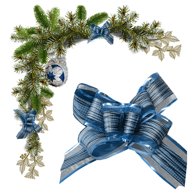 Free download Christmas Decoration Blue -  free illustration to be edited with GIMP free online image editor