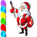 Christmas Eve Coloring Book  screen for extension Chrome web store in OffiDocs Chromium