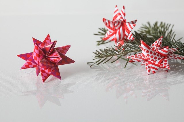 Free download Christmas Froebel Star Tannenzweig -  free photo or picture to be edited with GIMP online image editor