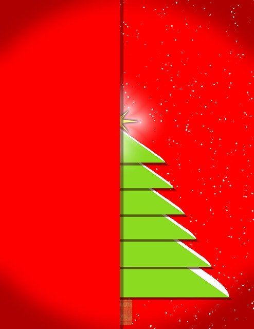 Free download Christmas Holiday Tree -  free illustration to be edited with GIMP free online image editor