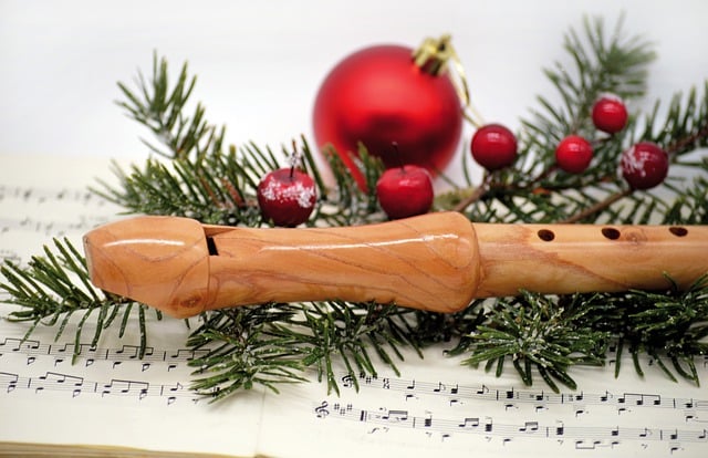 Free download christmas motif wooden flute free picture to be edited with GIMP free online image editor