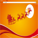 Pantalla navideña de Papá Noel para la extensión Chrome web store en OffiDocs Chromium