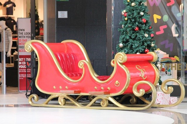 Free download Christmas Sleigh -  free photo or picture to be edited with GIMP online image editor