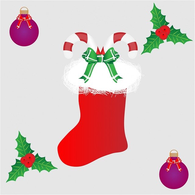 Free download Christmas Stocking -  free illustration to be edited with GIMP free online image editor