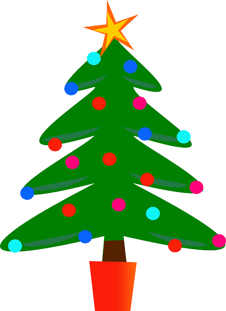 Free download Christmas Tree Fir X-Mas - Free vector graphic on Pixabay free illustration to be edited with GIMP free online image editor