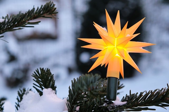 Free download christmas winter advent decor star free picture to be edited with GIMP free online image editor