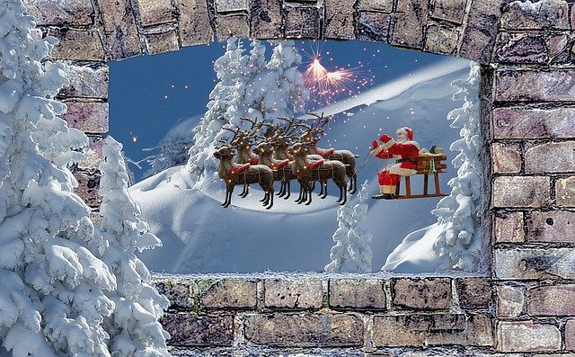 Free download Christmas Winter Card -  free illustration to be edited with GIMP free online image editor