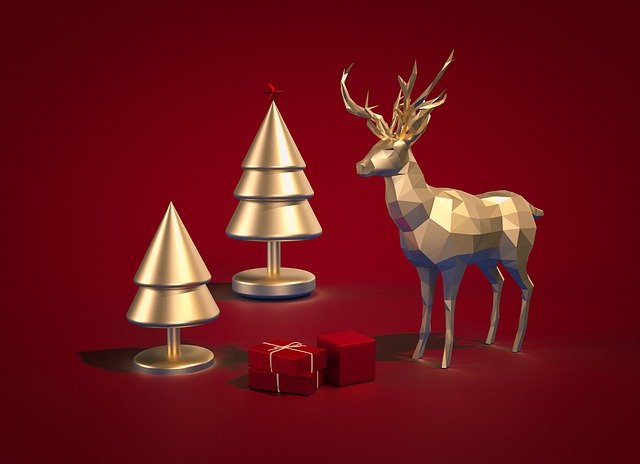 Free download christmas xmas winter gift 3d free picture to be edited with GIMP free online image editor