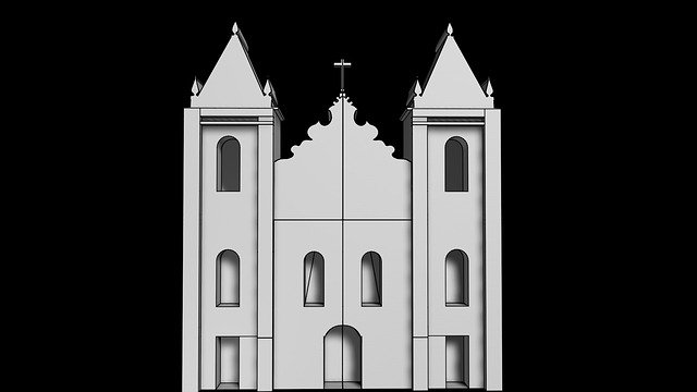 Free download Church Barroquinha -  free illustration to be edited with GIMP free online image editor