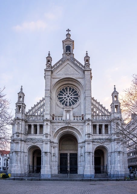 Free download church cathedral catholic brussels free picture to be edited with GIMP free online image editor