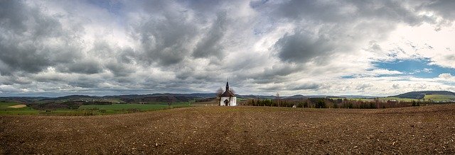 Free download Church Clouds Sky -  free photo or picture to be edited with GIMP online image editor