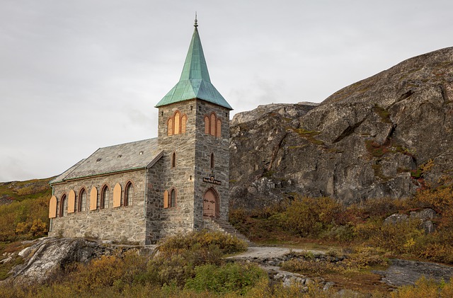 Free download church grense jakobselv norway free picture to be edited with GIMP free online image editor