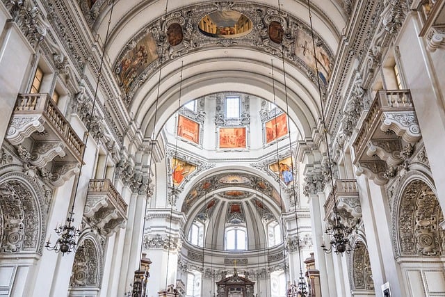 Free download church nave salzburg cathedral free picture to be edited with GIMP free online image editor