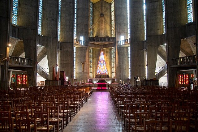 Free download church notre dame de royan altar free picture to be edited with GIMP free online image editor