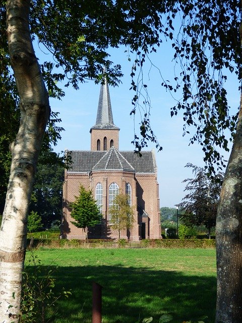 Free download Church Summer Lower Saxony -  free photo or picture to be edited with GIMP online image editor