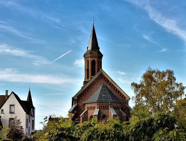 Free download Church Tower Brick -  free photo or picture to be edited with GIMP online image editor