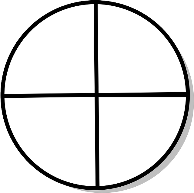 دانلود رایگان Circle Shape Quadrants - گرافیک وکتور رایگان در تصویر رایگان Pixabay برای ویرایش با ویرایشگر تصویر آنلاین رایگان GIMP