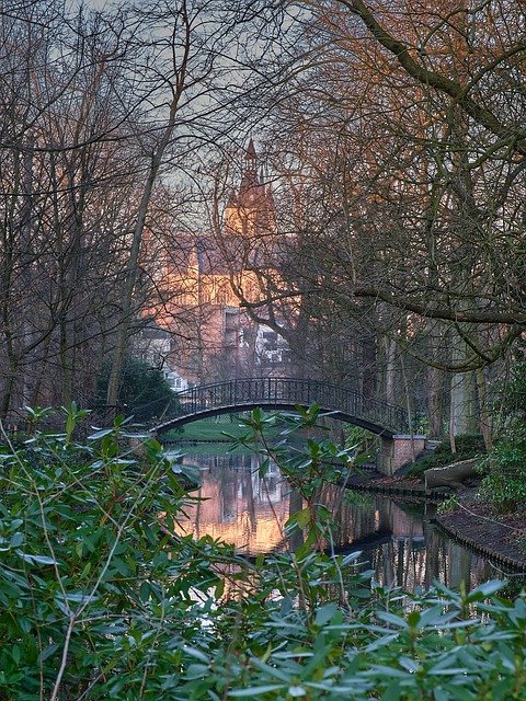 Free download city belgium park mechelen nature free picture to be edited with GIMP free online image editor