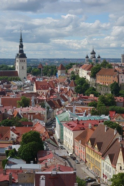 Free download City Overview Tallinn -  free photo or picture to be edited with GIMP online image editor