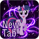 Clean Twilight Sparkle New Tab  screen for extension Chrome web store in OffiDocs Chromium
