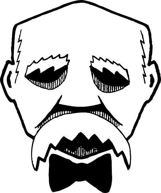 Free download Clemenceau Man Head - Free vector graphic on Pixabay free illustration to be edited with GIMP free online image editor