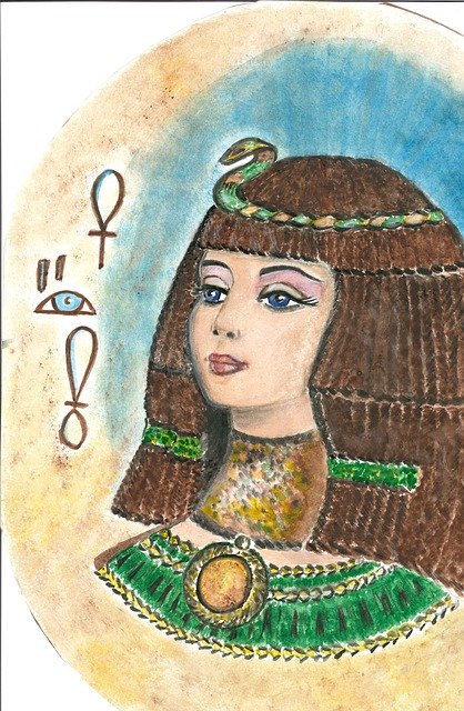 Free download Cleopatra Painting -  free illustration to be edited with GIMP free online image editor