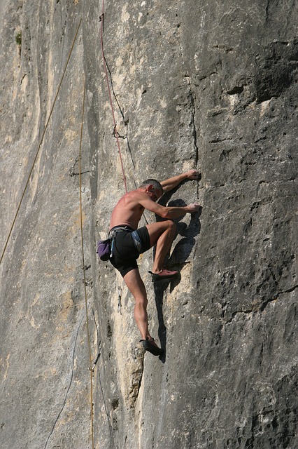 Free download climber climbing rock free picture to be edited with GIMP free online image editor