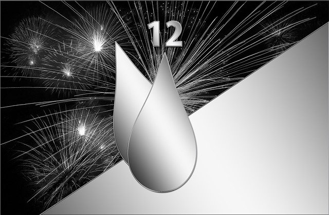 Free download Clock New YearS Eve -  free illustration to be edited with GIMP free online image editor