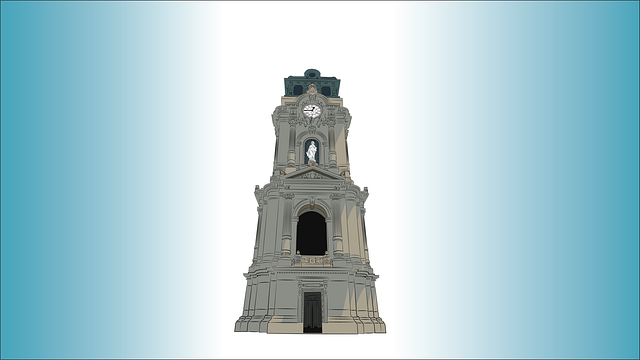 Free download Clock Of Pachuca -  free illustration to be edited with GIMP free online image editor