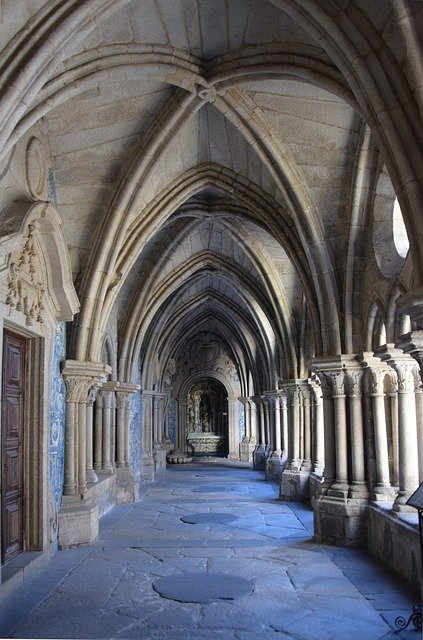 Free download Cloister Monastery Architecture -  free photo or picture to be edited with GIMP online image editor