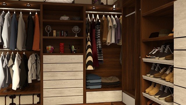 Free download Clothes Cabinet Interior -  free photo or picture to be edited with GIMP online image editor