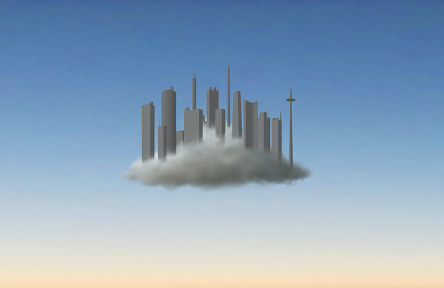 Free download Cloud City Fantasy -  free illustration to be edited with GIMP free online image editor