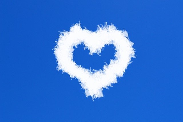 Free download Cloud Sky Heart -  free photo or picture to be edited with GIMP online image editor