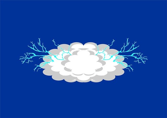 Free download Cloud Storm Radius -  free illustration to be edited with GIMP free online image editor