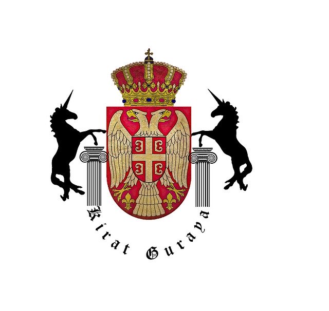 Free download Coat Of Arms Antique Horses -  free illustration to be edited with GIMP free online image editor