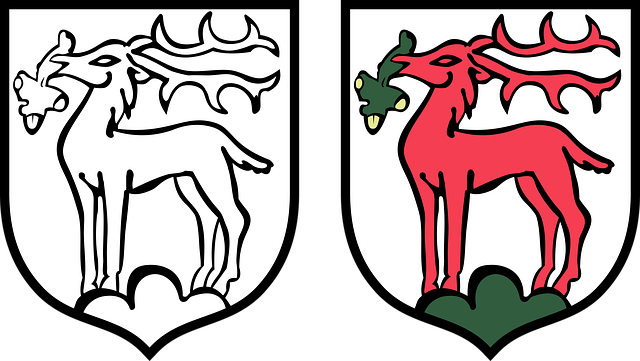 Free download Coat Of Arms Deer Mountain Poland - Free vector graphic on Pixabay free illustration to be edited with GIMP free online image editor